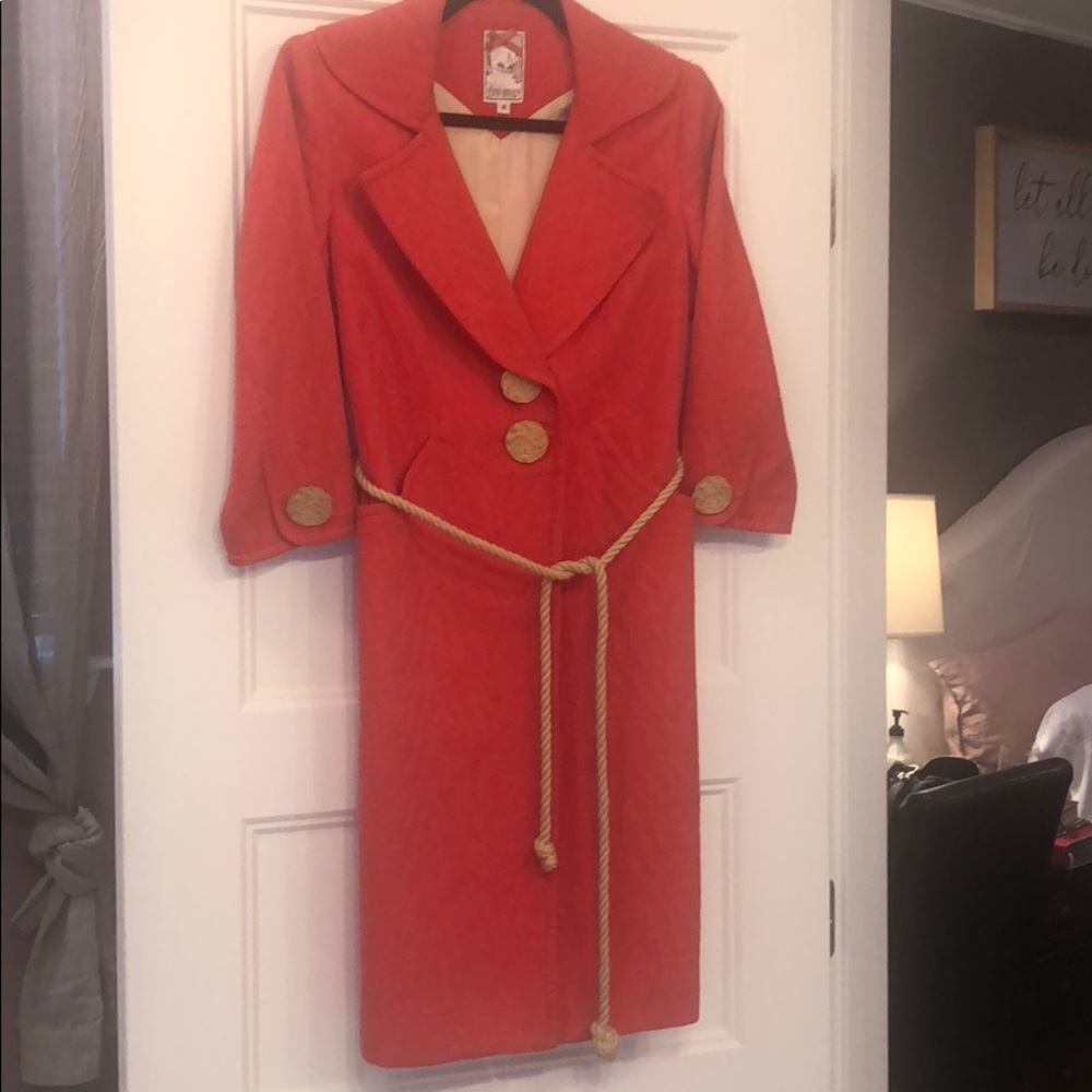 Designer spring peacoat